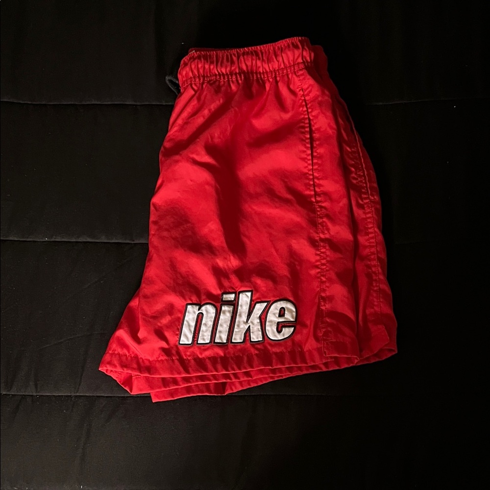 Nike Bold Red Sports Shorts